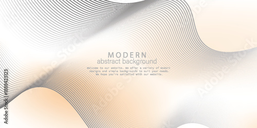 Abstract background with flowing wave lines in a mix of soft beige and pastel colors, perfect for website headers, presentations and creative design projects.