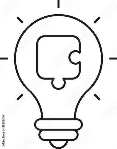 case Study vector outline Icon Design illustration