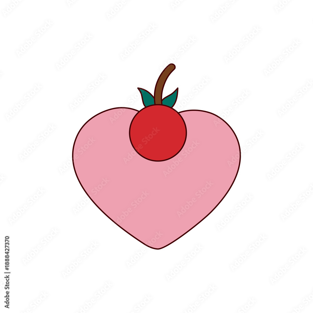 Fototapeta premium sweet food and dessert stickers