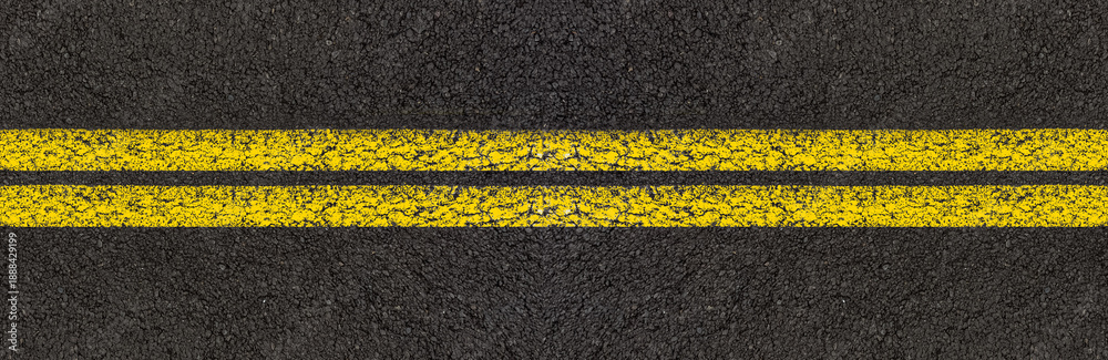 custom made wallpaper toronto digitalLignes jaunes sur asphalte 