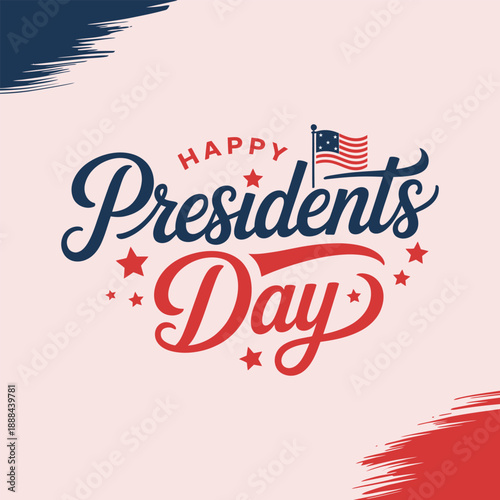 President's day greeting card