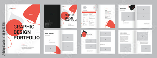 Creative Designer Portfolio layout  Graphic Design Portfolio Proposal Template