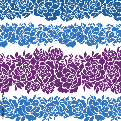 abstract floral seamless pattern design background suitable for home decore and wallpaper purpose
