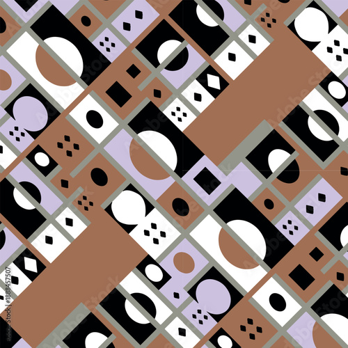 abstract square seamless pattern design background suitable for home decore and wallpaper purpose

