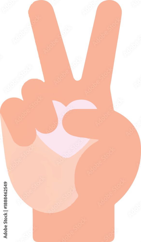 Obraz premium Love Hand Gesture