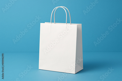 paper shopping bag mockup