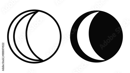 Moon phase illustration