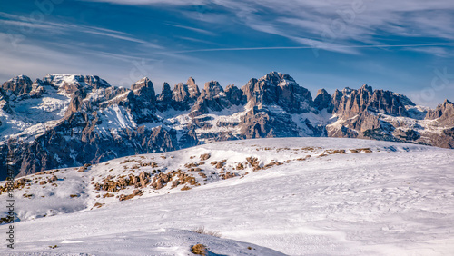 Fotografie Dolomiti del Brenta, paesaggio innevato