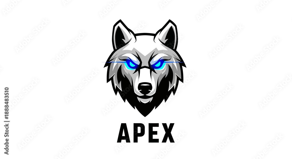 Fototapeta premium Logos Gaming Illustration 