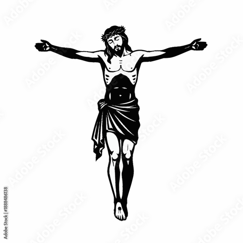 Jesus Christ Crucified on the Cross.