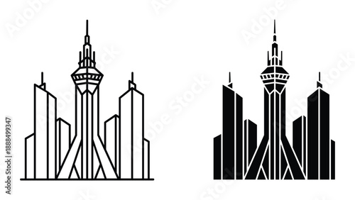 Kuala lumpur city skyline featuring menara kuala lumpur tower