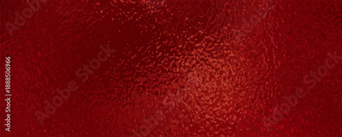 Vector red foil texture background. Abstract gradient bright and shiny light reflection rough texture surface. Vector illustration for background, backdrop, web, wallpaper, print and design artwork.