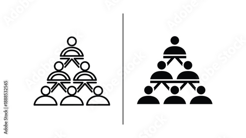 Hierarchical structure illustration