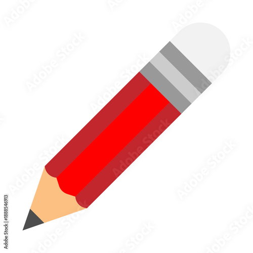 Pencil Vector Flat Icon Design