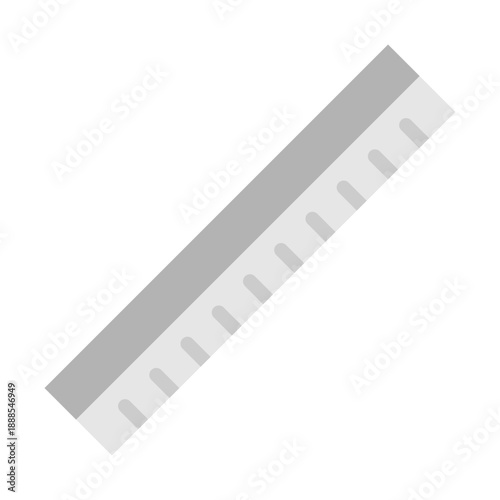 Ruler Vector Flat Icon Design