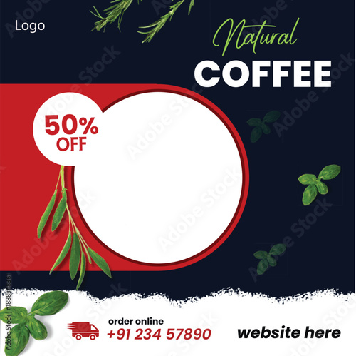 Indulge in a delicious coffee with an exclusive 50% off special promotion
