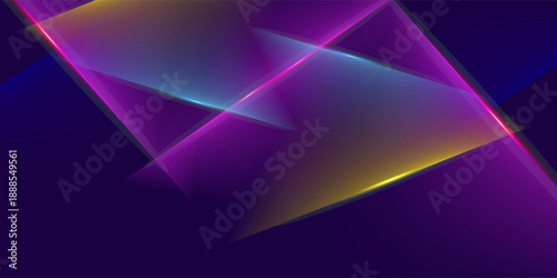 Coloured neon lights dark background vector design in eps 10