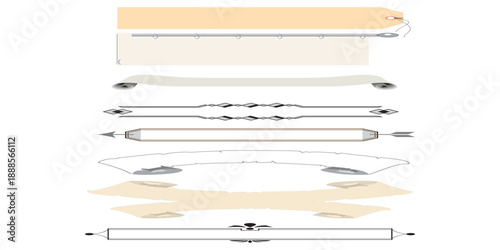 Collection of various drawer handles and pulls in different styles.