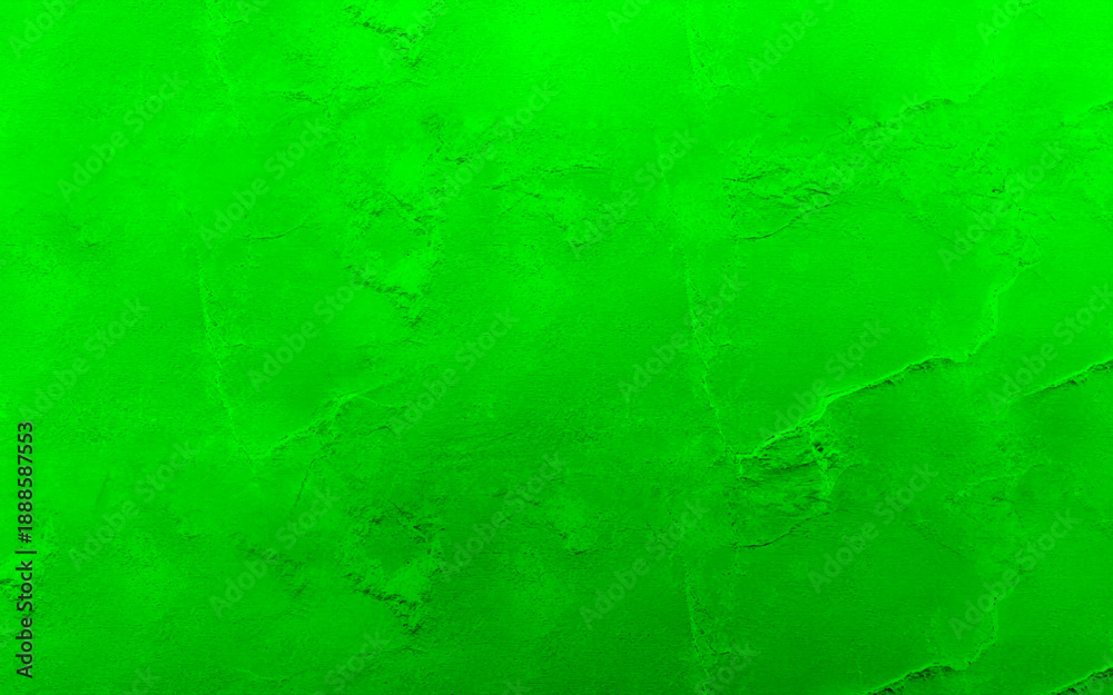 Fototapeta premium Green in grunge style for portraits, posters. Grunge textures backgrounds. Abstract grunge cracked concrete wall.