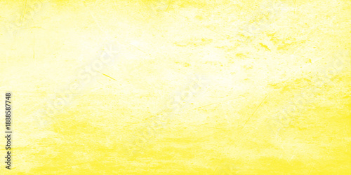 Aged vintage wallpaper texture featuring a grungy yellow background with antique brown stripes on weathered parchment paper for a retro scrapbook design