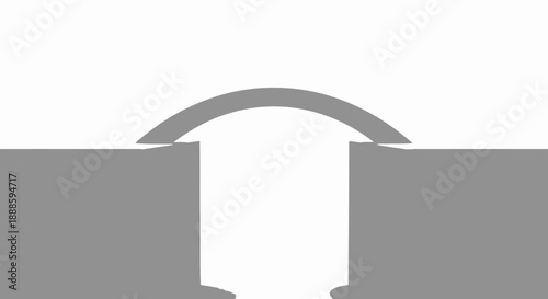 square and semicircle