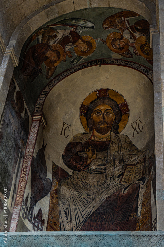 custom made wallpaper toronto digitalMedieval cathedral Stvetitskhoveli in ancient capital of Georgia