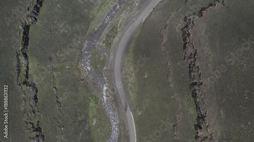 Aerial, Moteng Pass, Sani Pass Lesotho