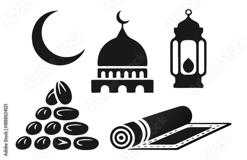 taj mahal vector illustration