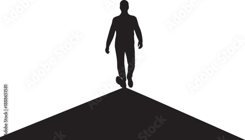 Walking People Silhouettes Collection