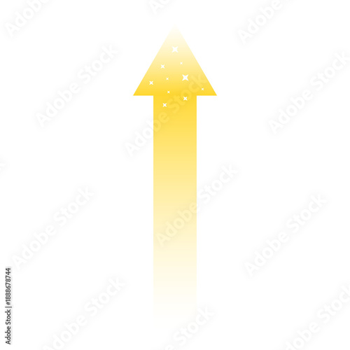 fade neon arrow