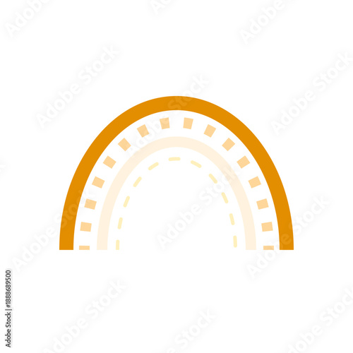 colorful rainbow element