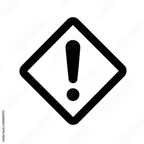 exclamation danger warning sign
