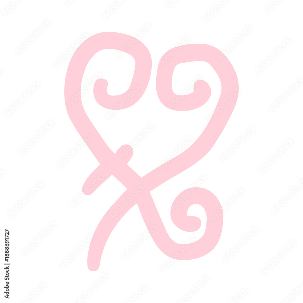 Obraz premium handdrawn art heart