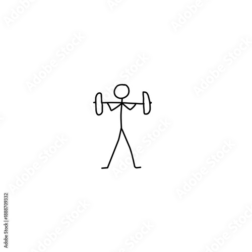 Stickman doodle