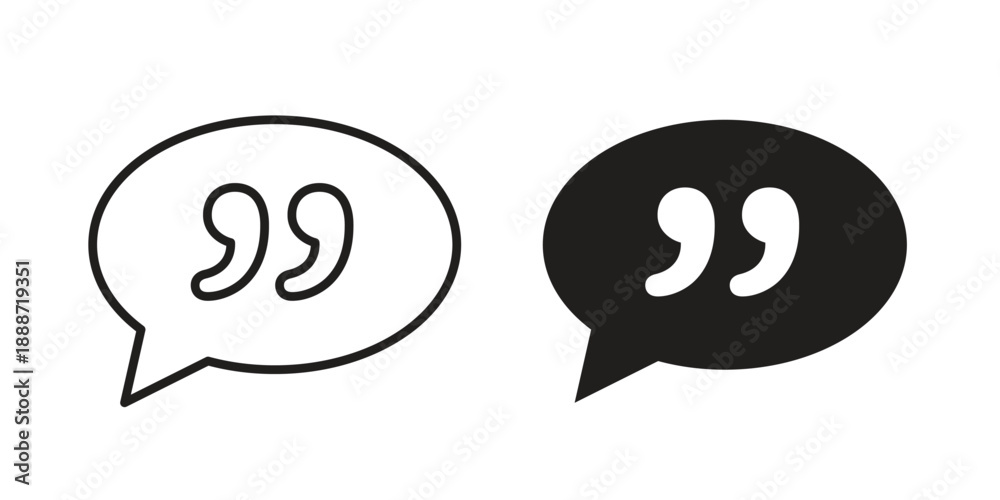 Fototapeta premium Testimonial icon vector illustrations. vector glyph flat icons