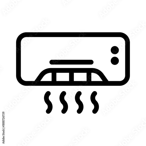 Air Conditioner from Lodging and Hotel Set