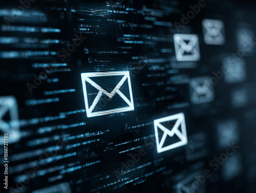 Phishing Email Security Concept Illustration