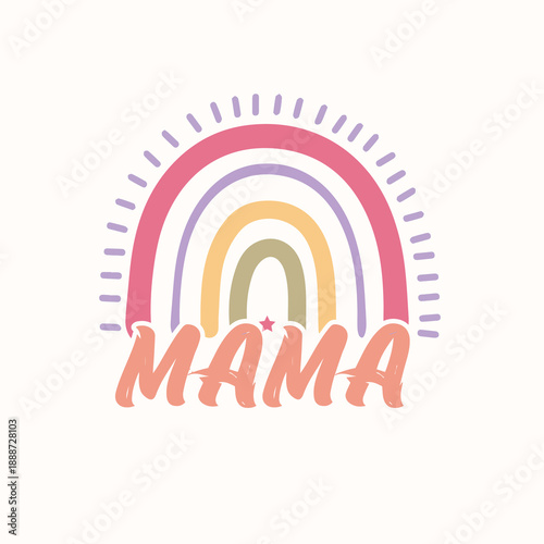 Moms Club Typography SVG Vector Illustrator design 