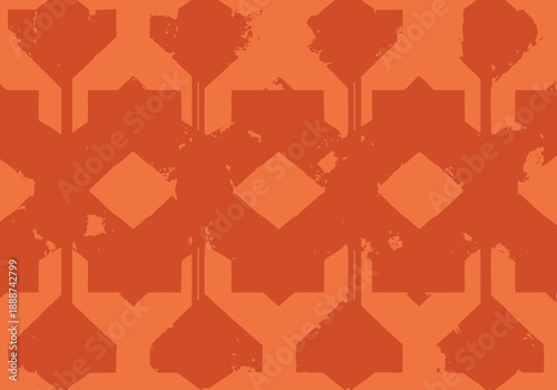 ImageFX Auto generated pattern with geometric shapes and abstract designs in a repeating sequence via RJ ImageFX