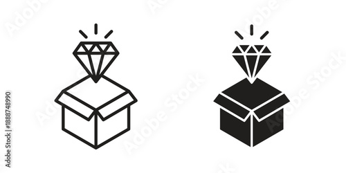 New product icon vector logo design element. Vector emblem template.