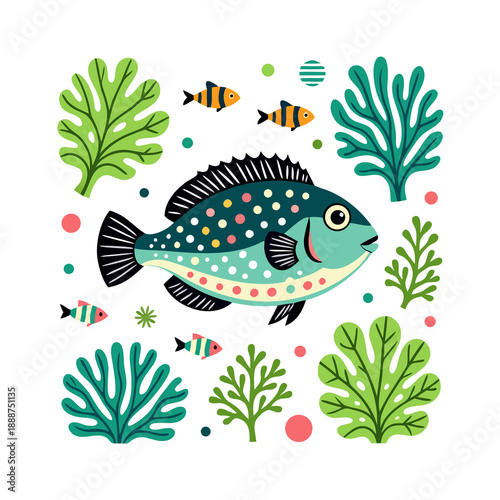 Floral Fish
