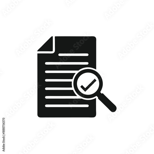 Document Review and Revision Icon for Content Creators and Professional Editors