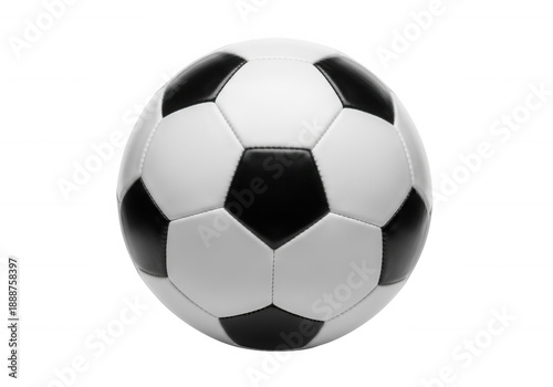 Wallpaper Mural Black and white soccer ball sports isolated on a transparent background Torontodigital.ca