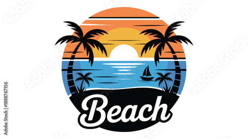 Drone with camera lens illustration