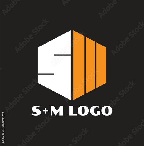 SM LOGODESIGN, creative and modern circle logo sm , new business logo sm, best business logo sm, text and unique elegant sm logo, home and contraction budding,