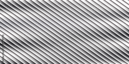 Vector ribbed glass texture background. Light grey white ribbed glass. Mesh gradient. acrylic ribbed bath surface. Ribbed glass background semitransparent overlay