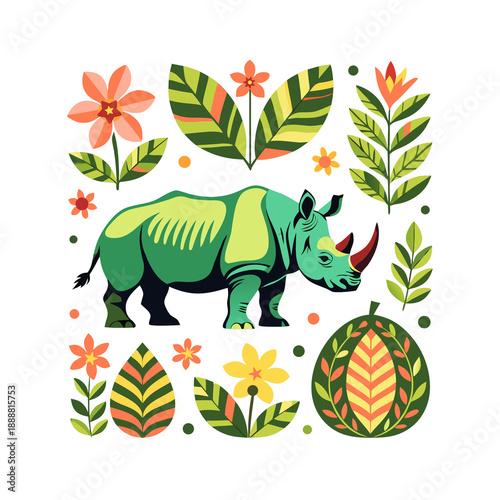 Rino animal
