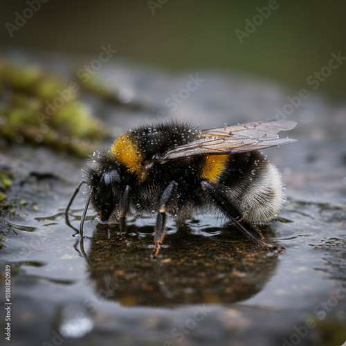 Environmental Crisis Bee Macro