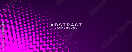 Abstract circle Halftone background. Poster, wallpaper, Landing page. Vector Illustration