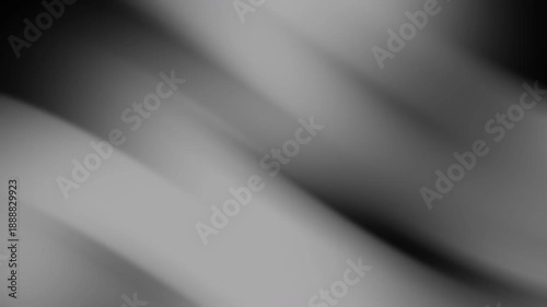 Animated Black Grey Gradient With Blurred gray streaks against a dark background show abstract movement. Suitable for dynamic design projects needing energy and motion.